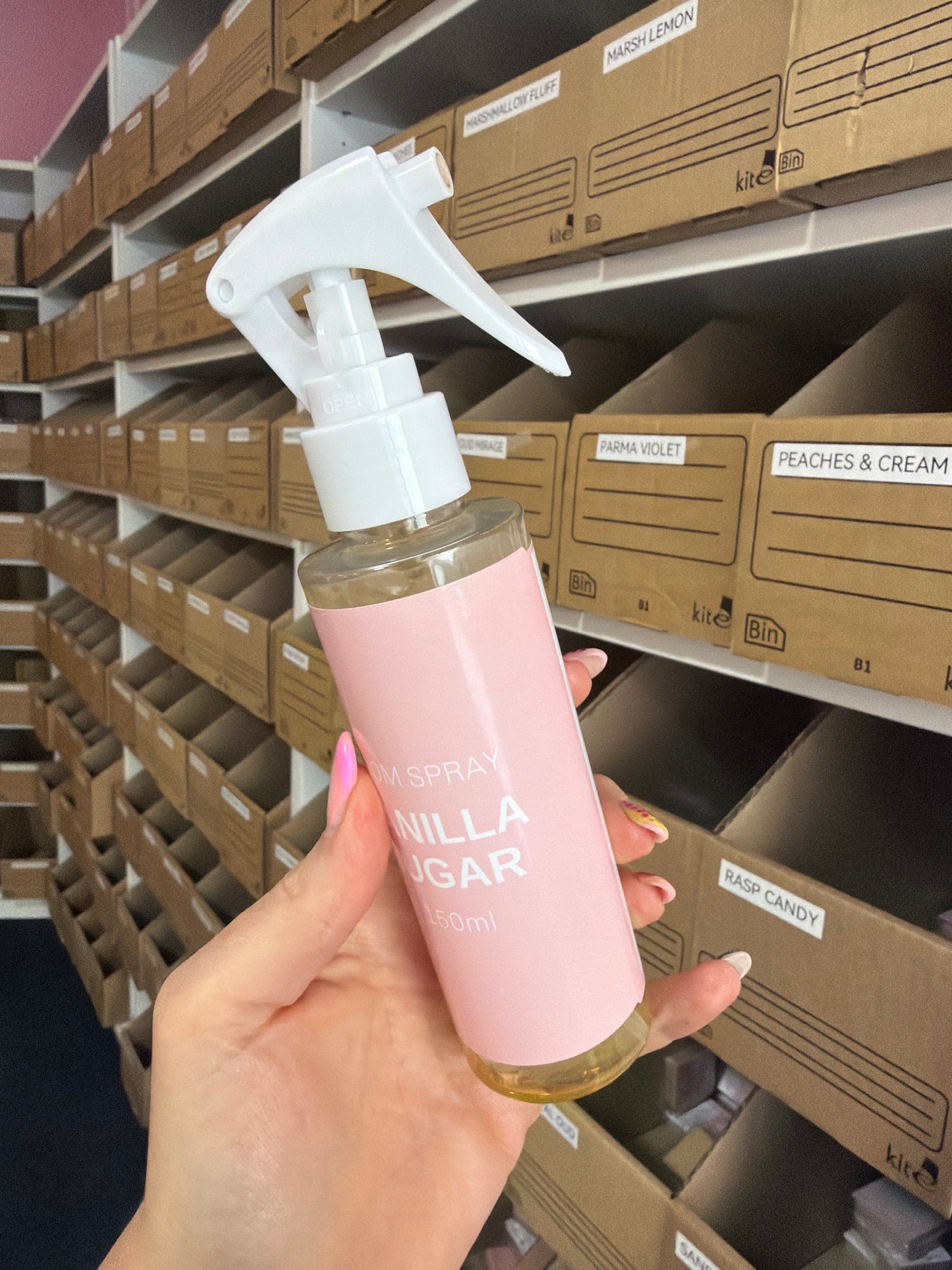 Underfilled Vanilla Sugar Room Spray