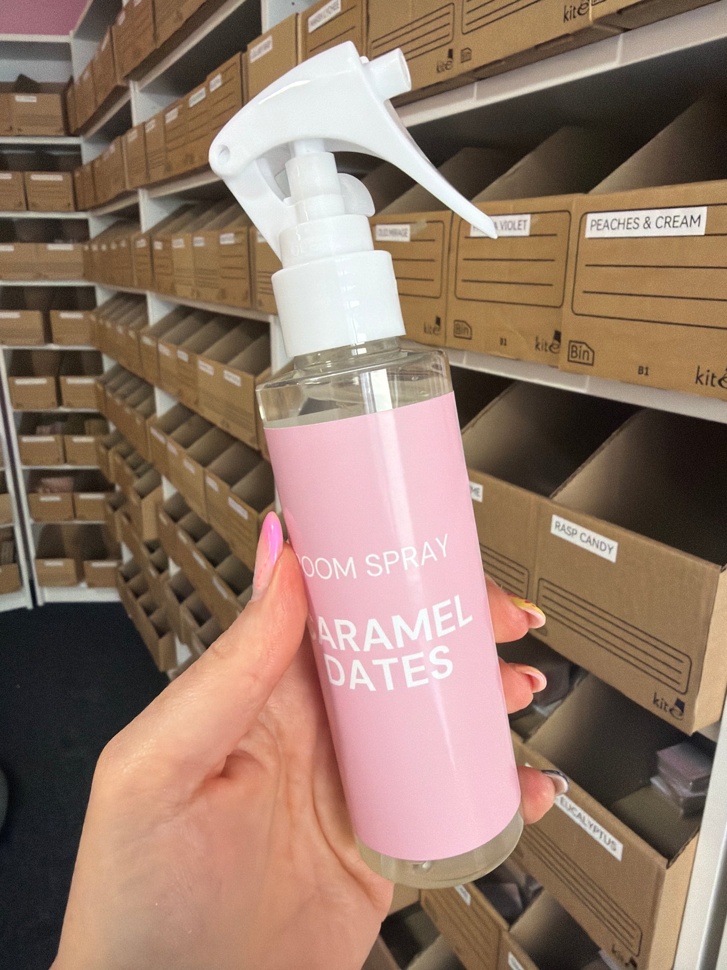 Underfilled Caramel Dates Room Spray