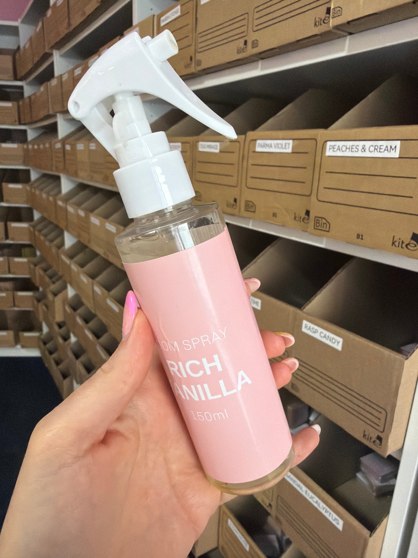Underfilled Rich Vanilla Room Spray