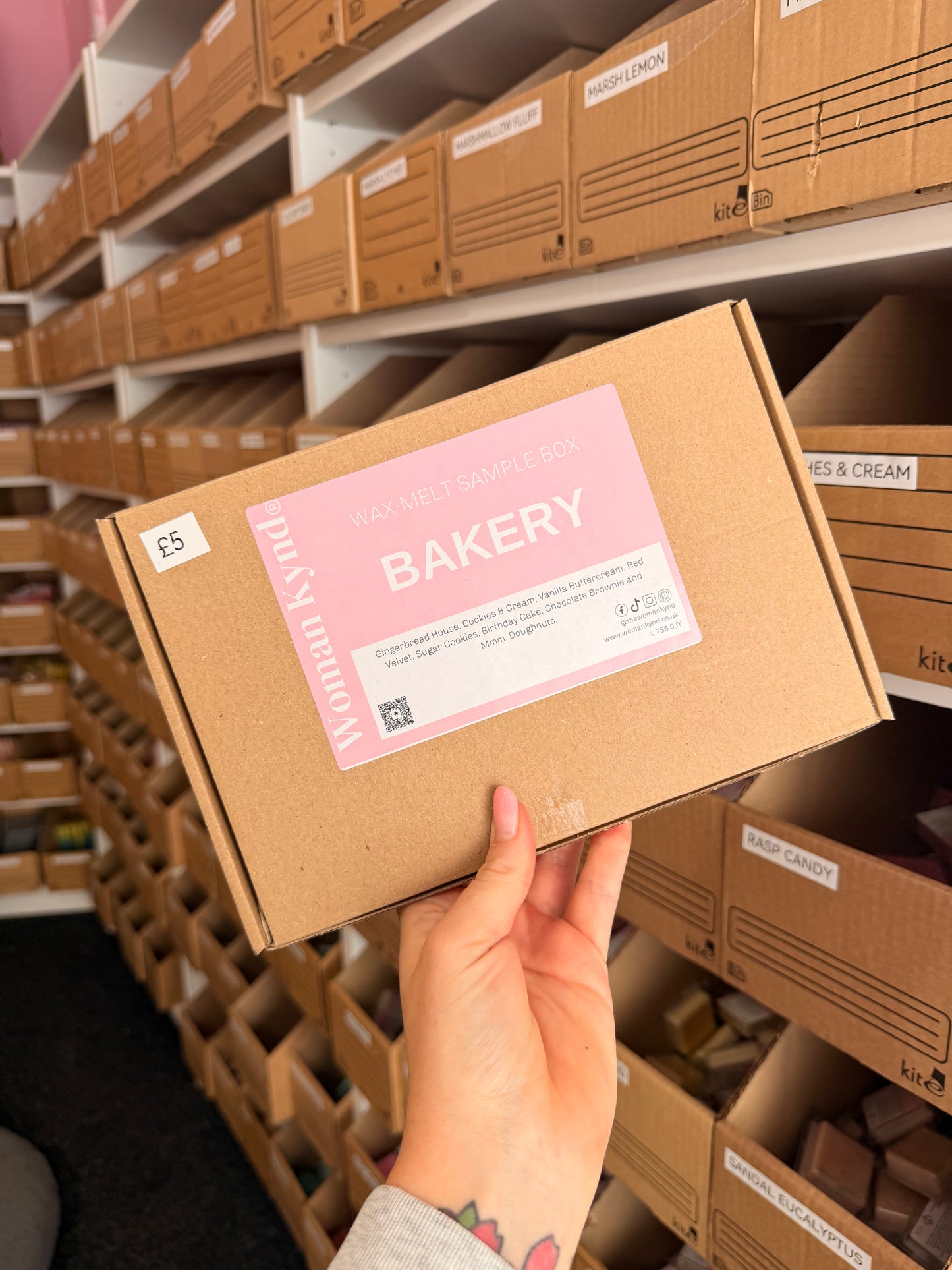 Bakery Sample wax melt box