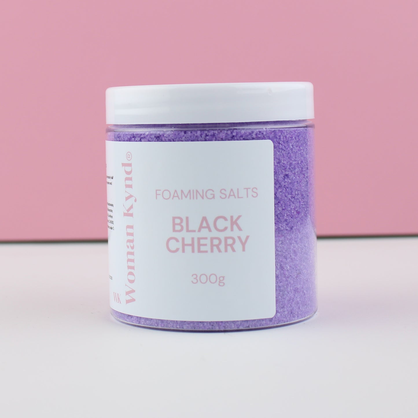 Black Cherry Foaming Bath Salts