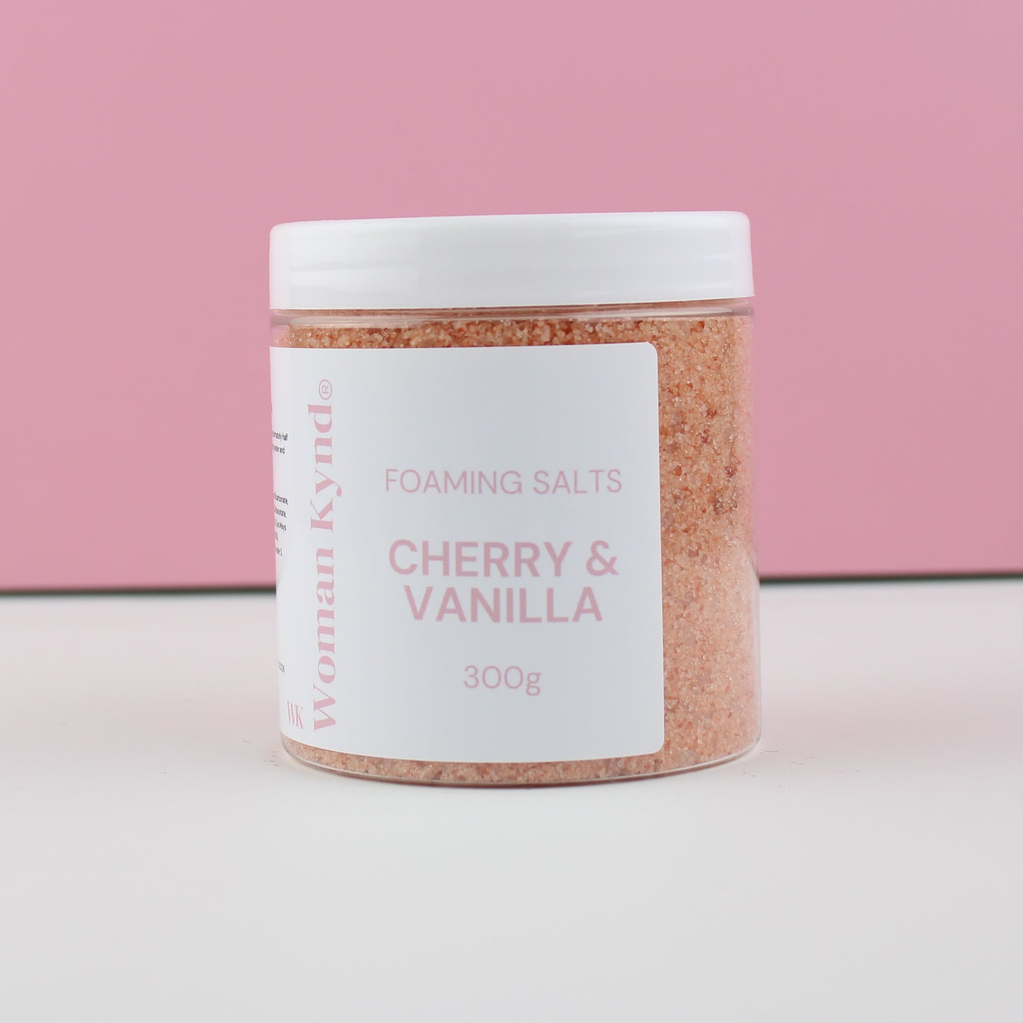 Cherry & Vanilla Foaming Bath Salts