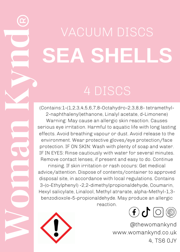 Sea Shells Vacuum Discs