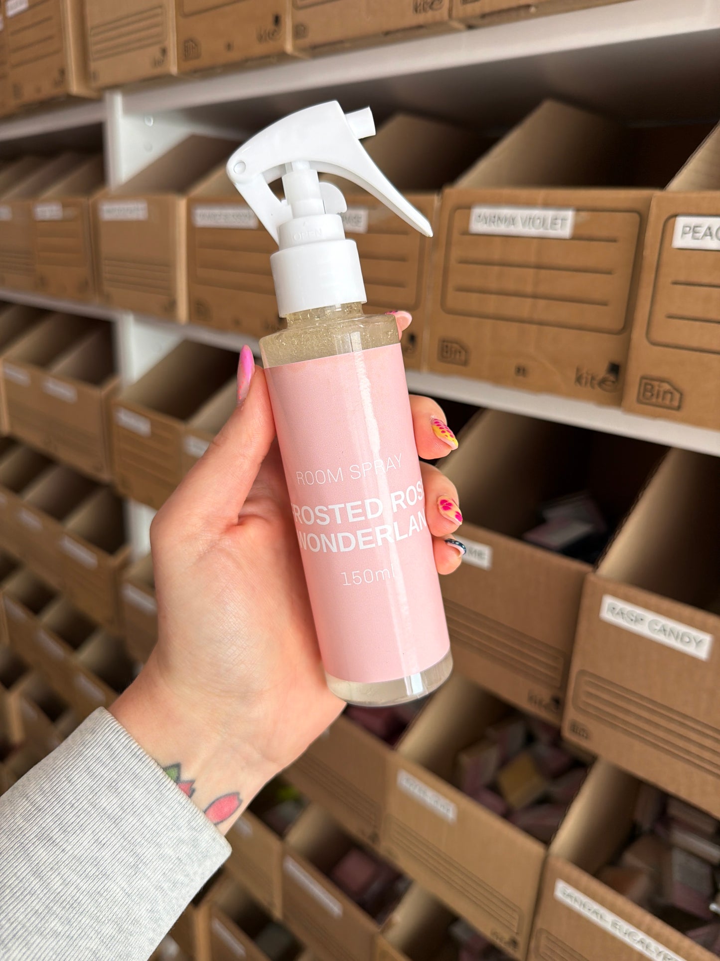 Frosted Rose Wonderland Room Spray