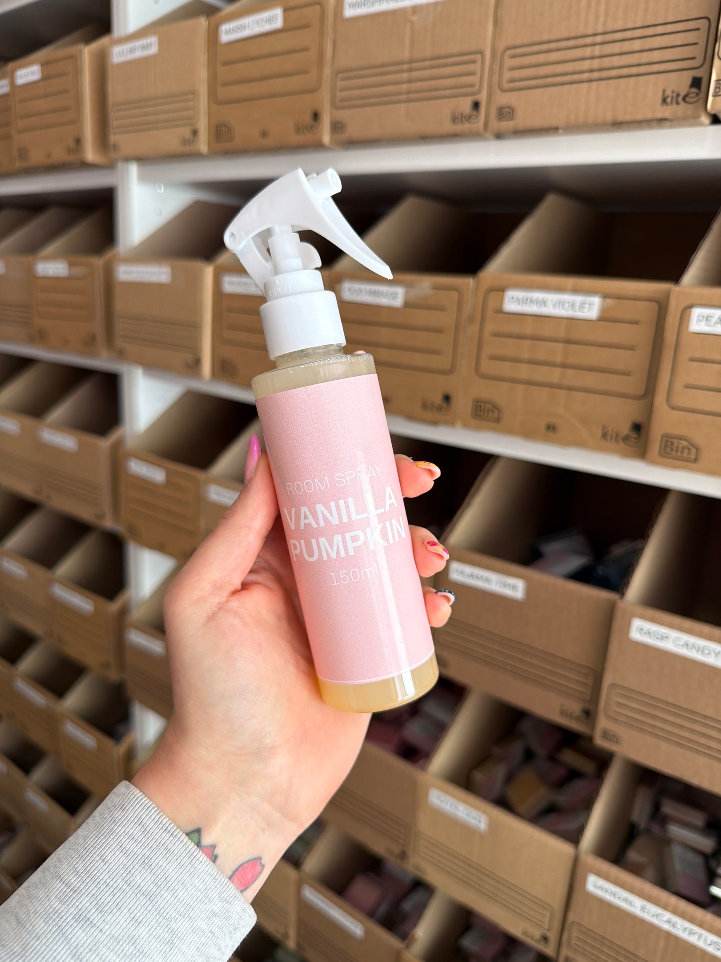 Vanilla Pumpkin Room Spray
