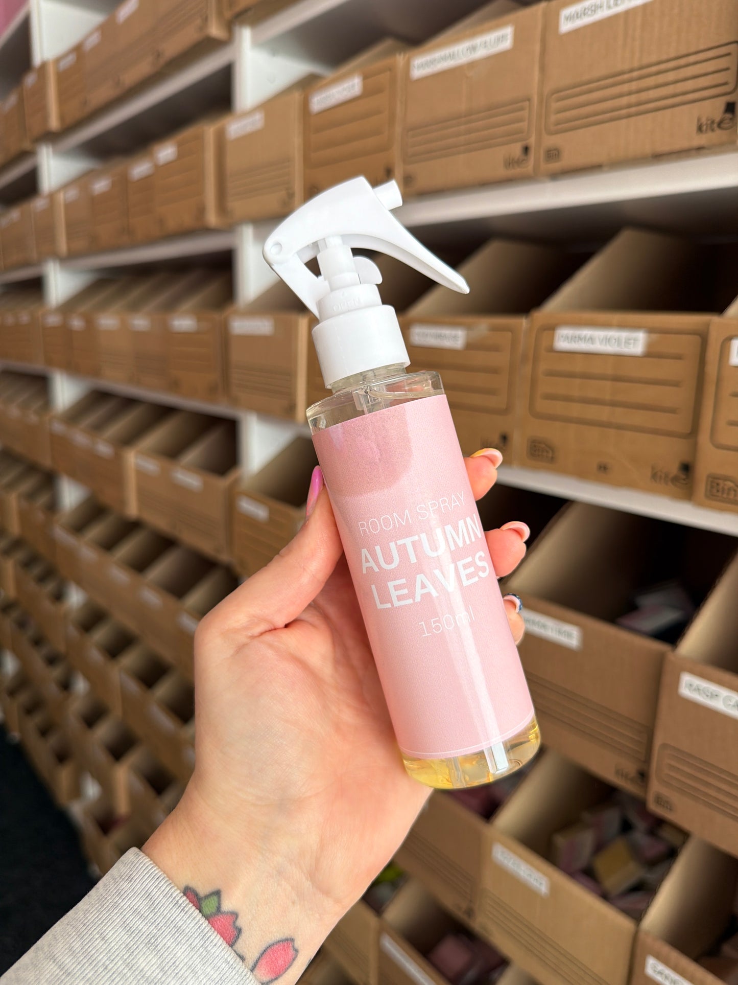 Autumn Leaves Room Spray (damaged label)