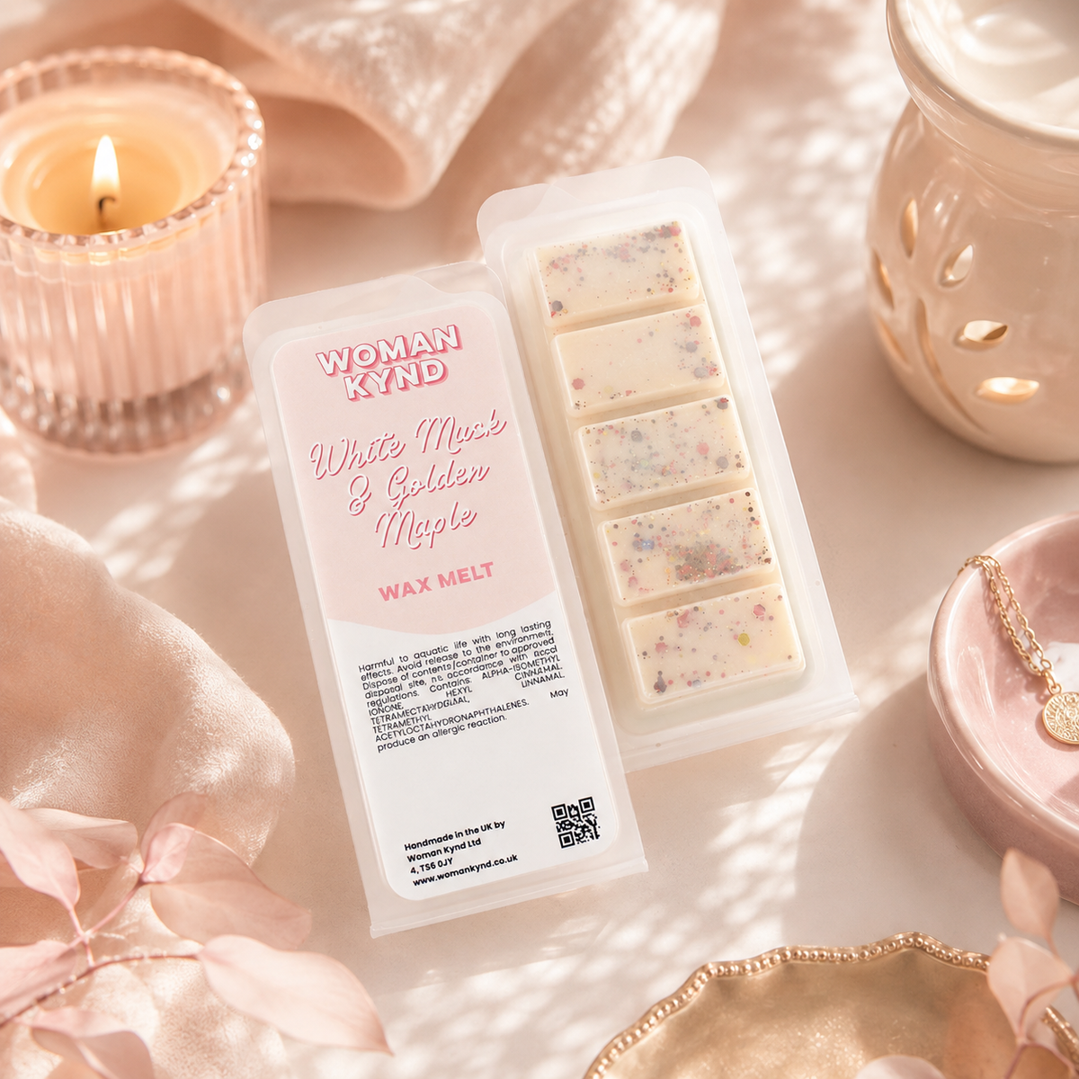 White Musk & Golden Maple Wax Melt