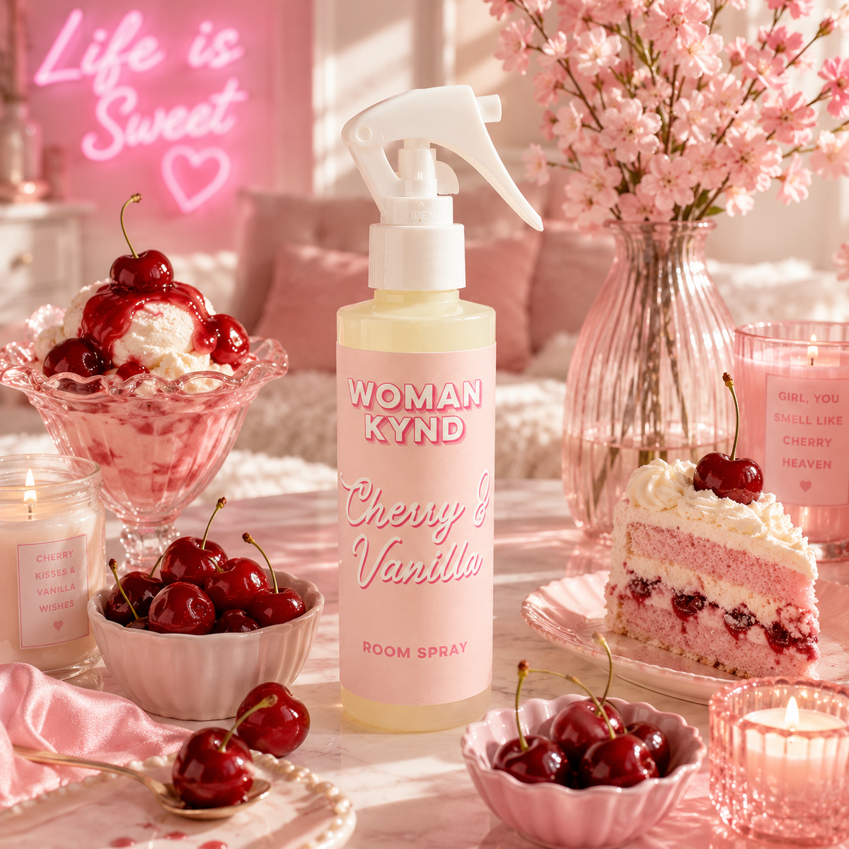 Cherry & Vanilla Room Spray