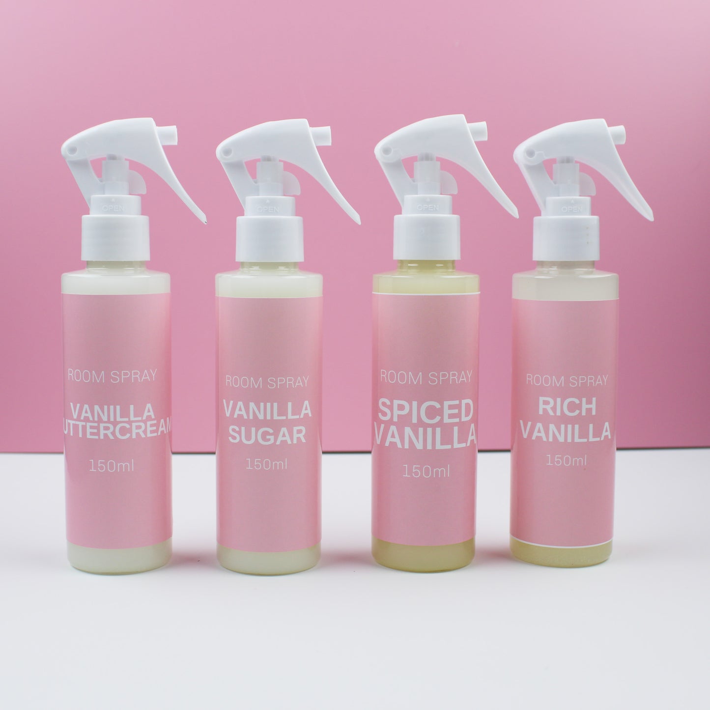 Vanilla Lovers Room Spray Collection