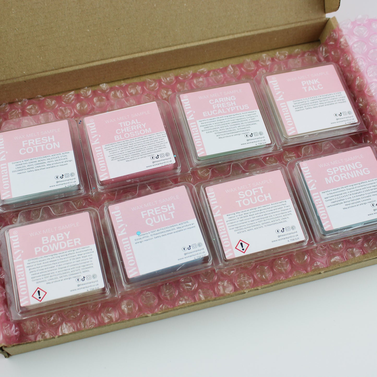 Fresh Wax Melt Sample Box