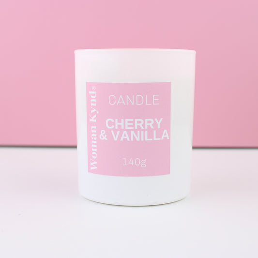 Cherry & Vanilla Scented Candle