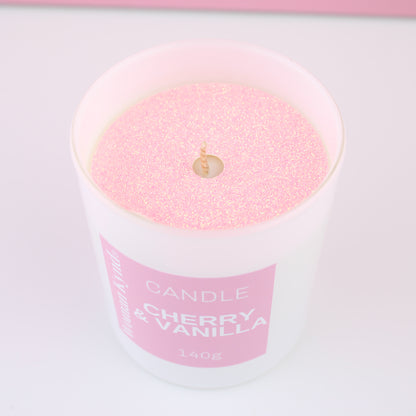 Cherry & Vanilla Scented Candle