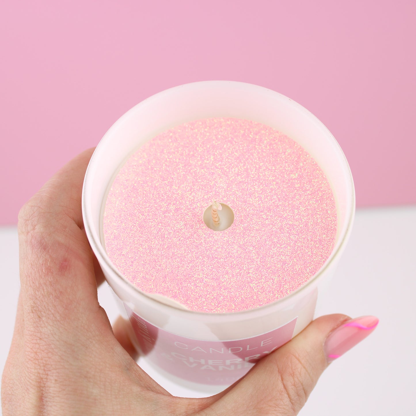 Cherry & Vanilla Scented Candle