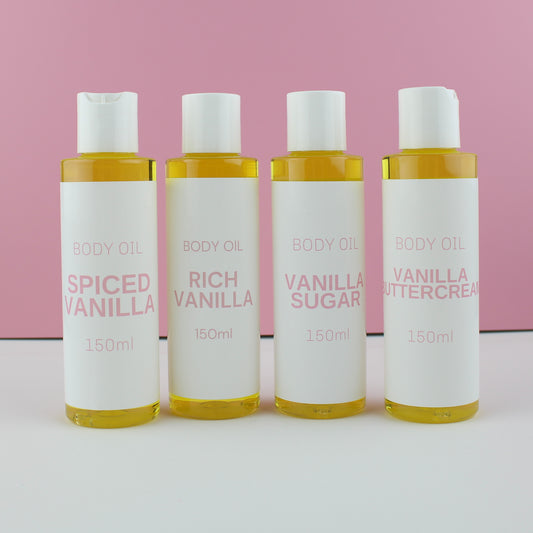 Vanilla Lovers Body Oil Bundle