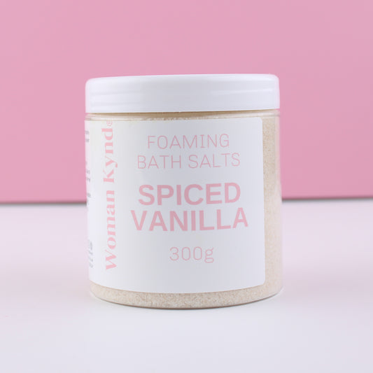 Spiced Vanilla Foaming Bath Salts