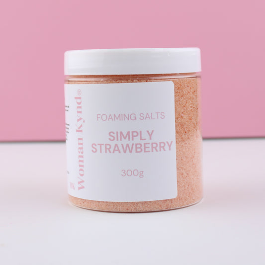 Simply Strawberry Foaming Bath Salts