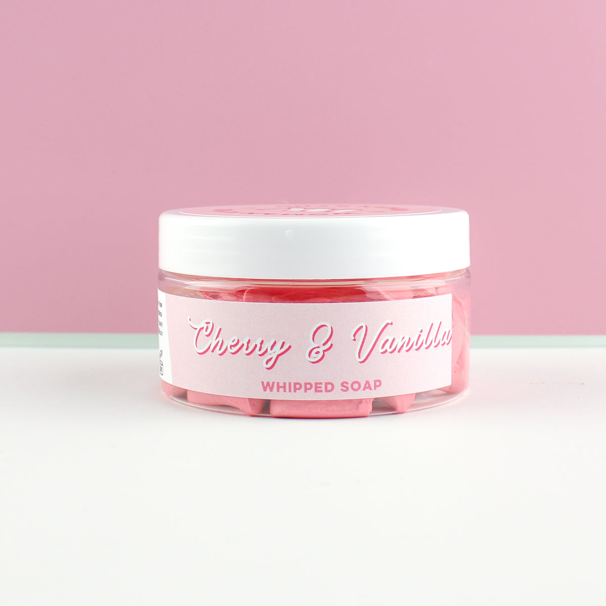 Cherry & Vanilla Whipped Soap