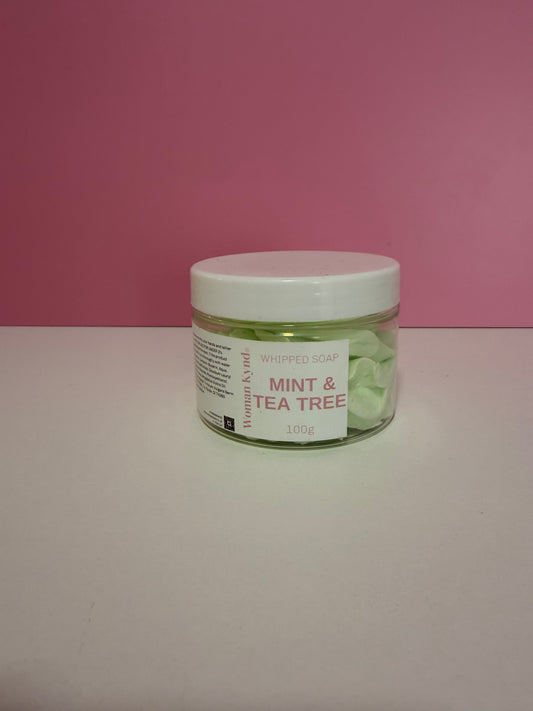 Discontinued Mint & Tea Tree Whipped Soap