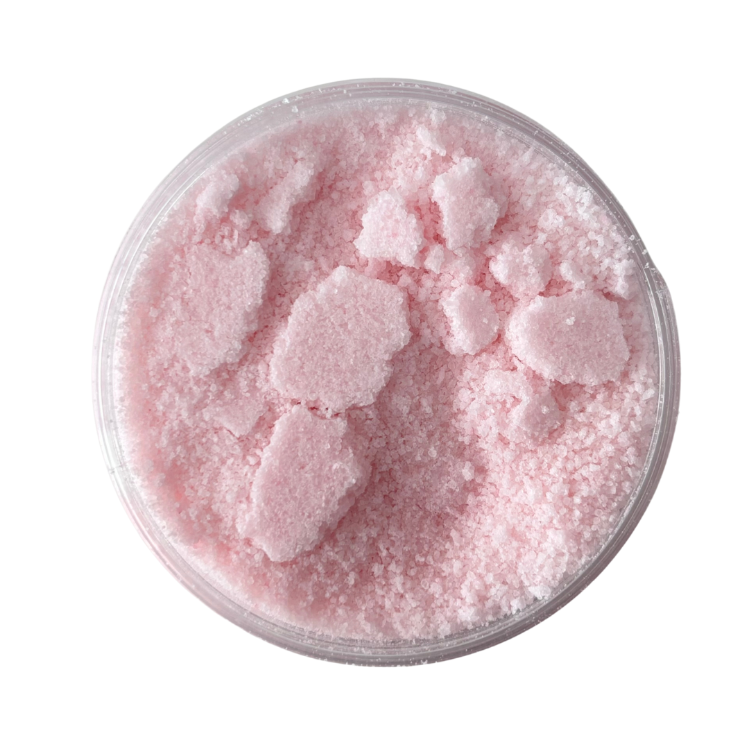 Raspberry Candy Floss Foaming Bath Salts