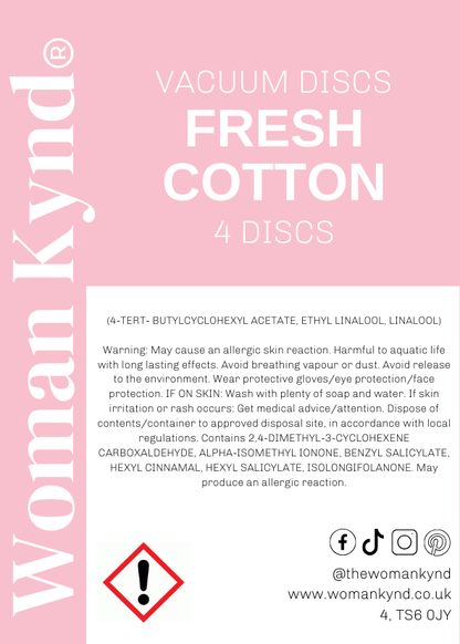 Fresh Cotton Vac Discs