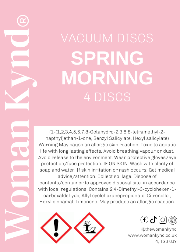 Spring Morning Vac Discs